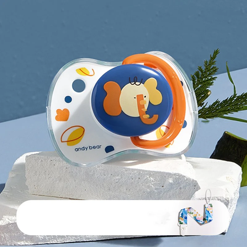 Tétine anti ballonemment Andy Bear avec attache-tétine – Image 5