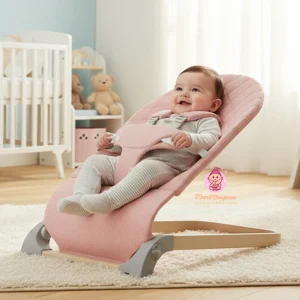 Transat bébé avec support finition bois