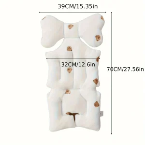 Coussin de siège de poussette ultra-doux
