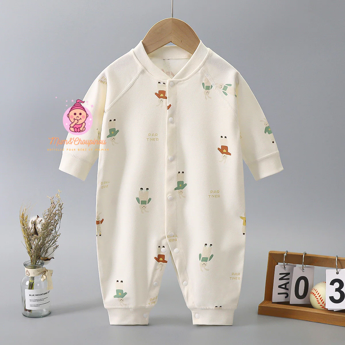 Combinaison grenouillère bébé – Image 7