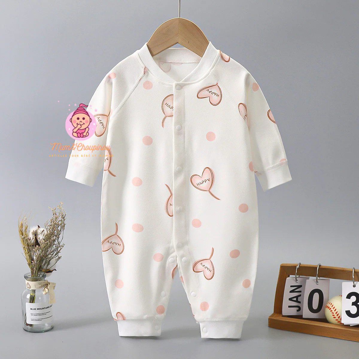 Combinaison grenouillère bébé – Image 3