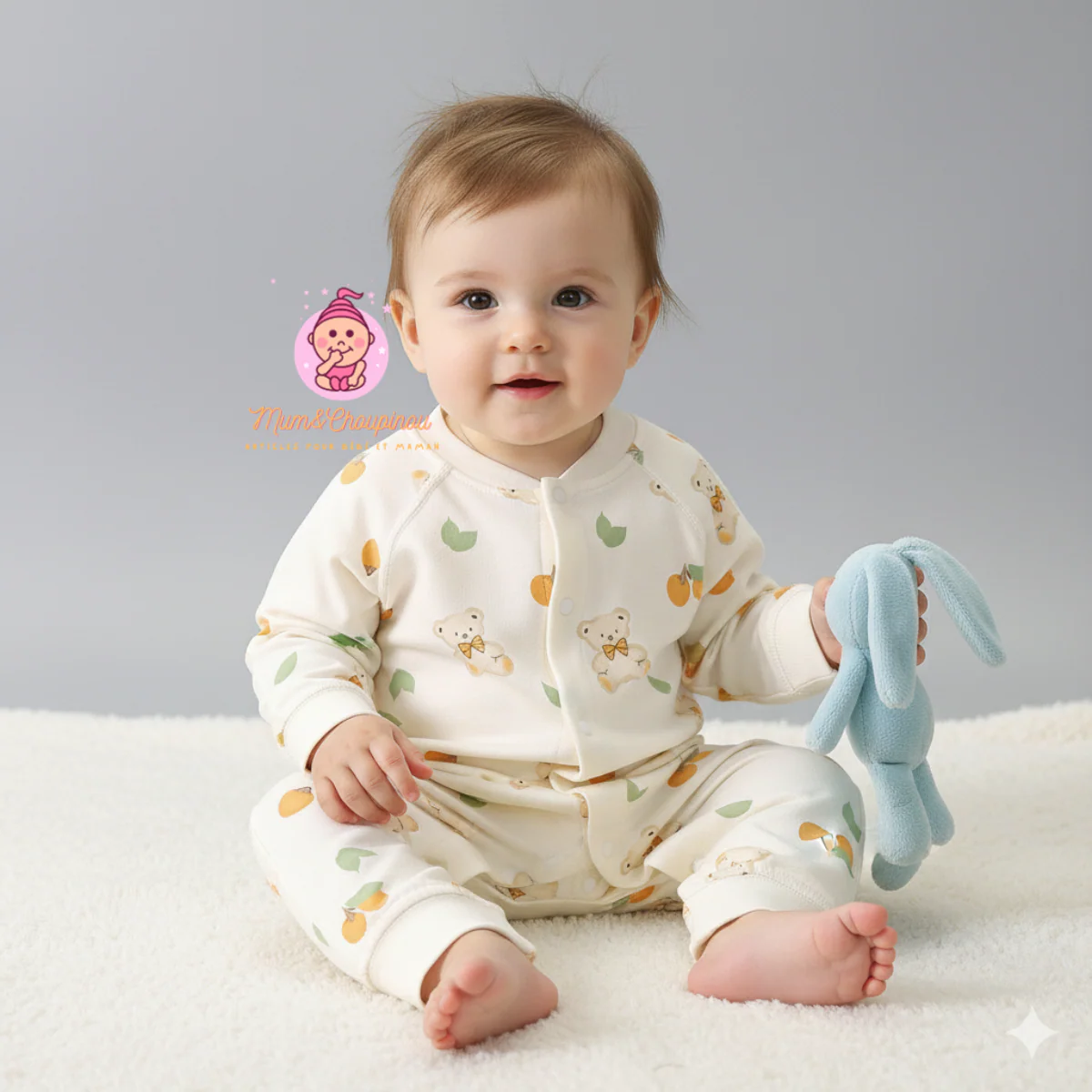 Combinaison grenouillère bébé