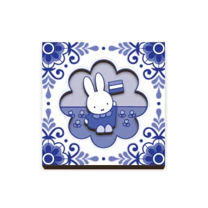Aimant en bois Miffy Holland