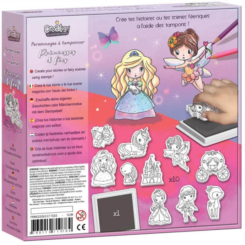 Personnages à tamponner : Princesses et Fées – Image 2