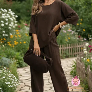 Ensemble femme décontracté et chic