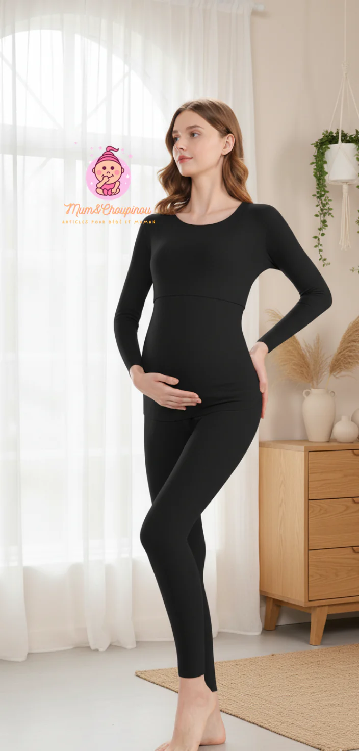 Ensemble de maternité pantalon et top – Image 3