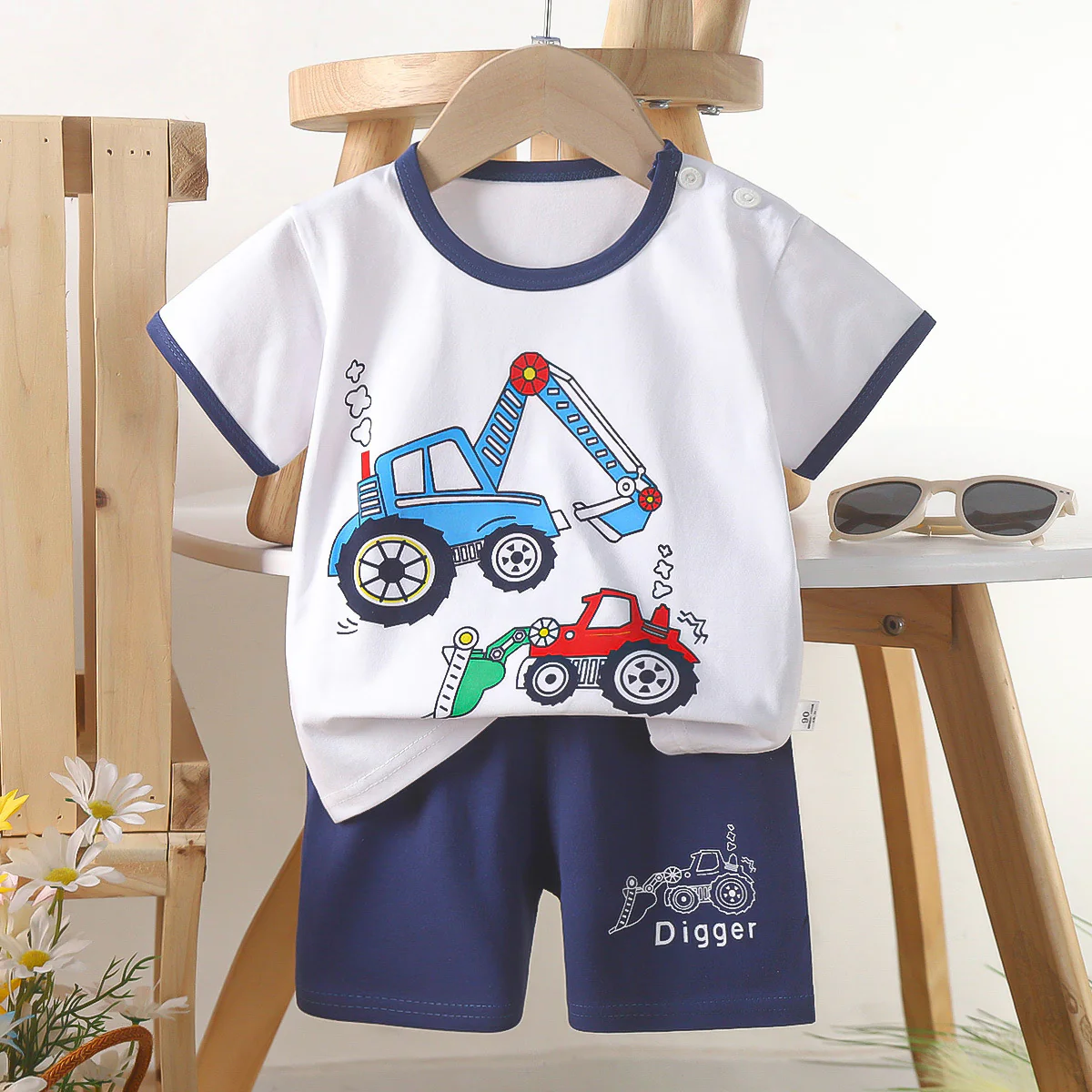 Ensemble enfant short et t-shirt d'été – Image 3