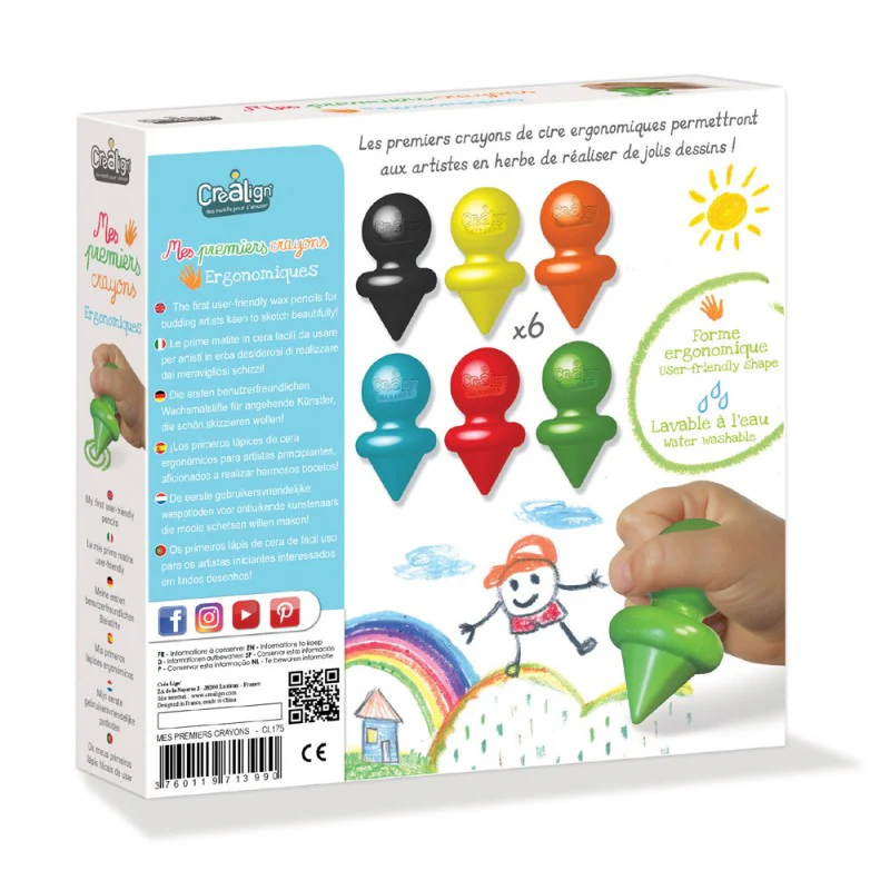 Mes premiers crayons x 6 – Image 2