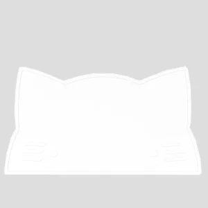 Set de Table en Silicone Chat Blanc