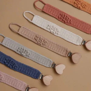 Attache-sucette en Crochet